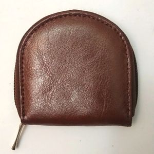 anyware Leather Coin Purse, Brown